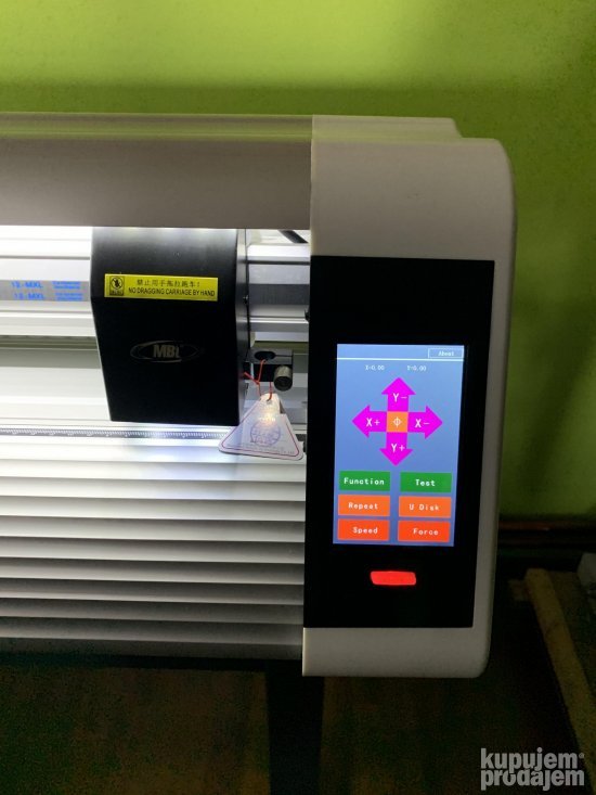 Kater ploter MBL TN-24C sa CCD Kamerom Prepoznavanje konture