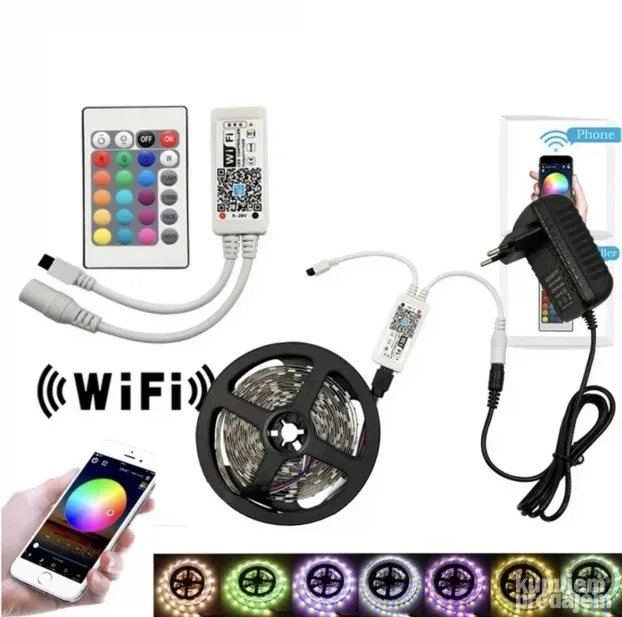 LED wifi traka 5m AKCIJA led wifi traka LED WIFI TRAKA led