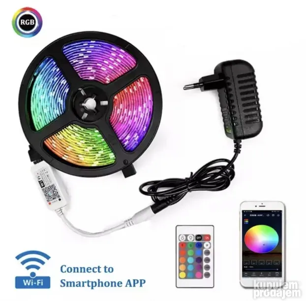 LED wifi traka 5m AKCIJA led wifi traka LED WIFI TRAKA led