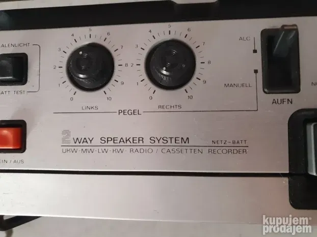 Radiotone 8911 stereo radio