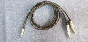 UGREEN TRS 3.5mm na 2x TS 6.35mm - 2m