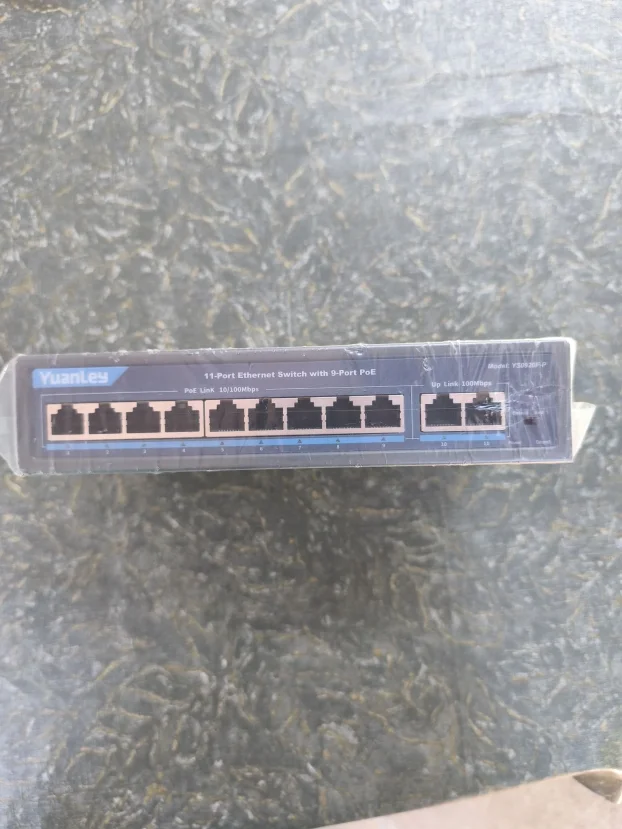 Gigabit 11 port Ethernet Switch 9 Port PoE Yuanley