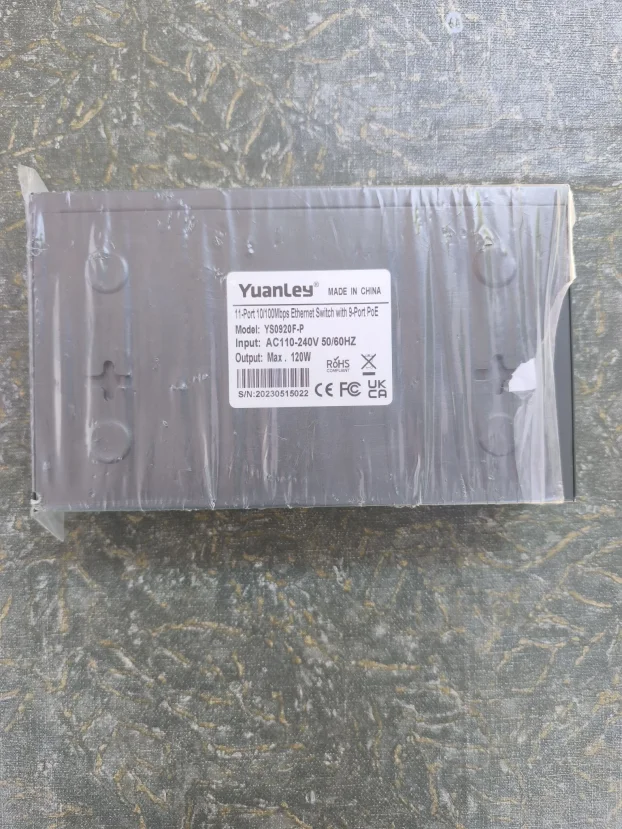 Gigabit 11 port Ethernet Switch 9 Port PoE Yuanley