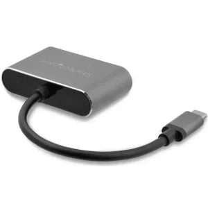 Startech Usb-c To Vga And Hdmi Adapter - 2-in-1 - 4k 30hz