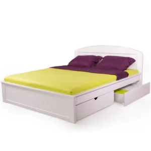 Krevet kvin. Beli krevet. Kreveti. Francuski lezaj. Bracni