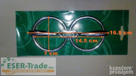 Žvale za jahanje 14,5 cm
