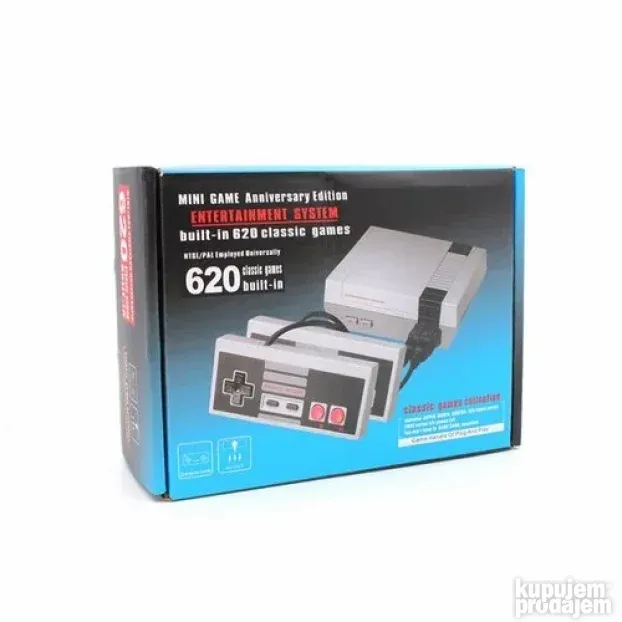 NINTENDO Konzola sa Dva Džojstika + 620 Igrica