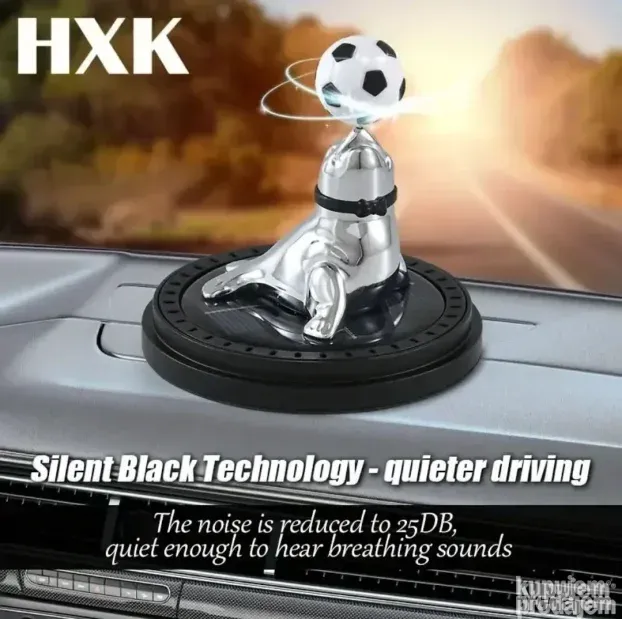 Miris za auto Solarni Difuzor Mesec Foka i Helikopter