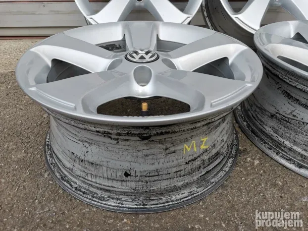 VW alu felne 16 5x112 ORIGINAL Tiguan Sharan Passat Caddy