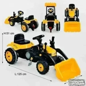 traktor bager sa kasikom pilsan