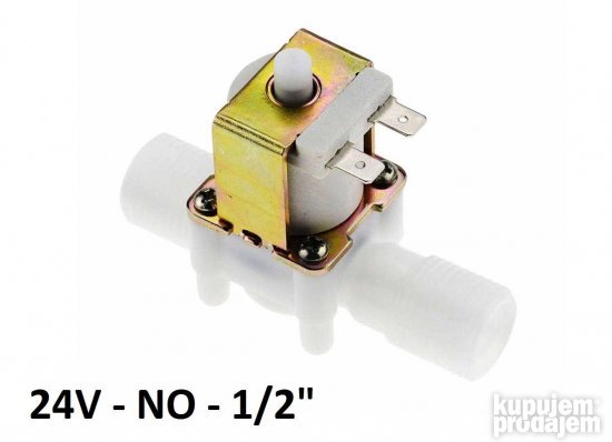 Elektromagnetni ventil - 8 bar - 24 V - 1/2 cola - NO