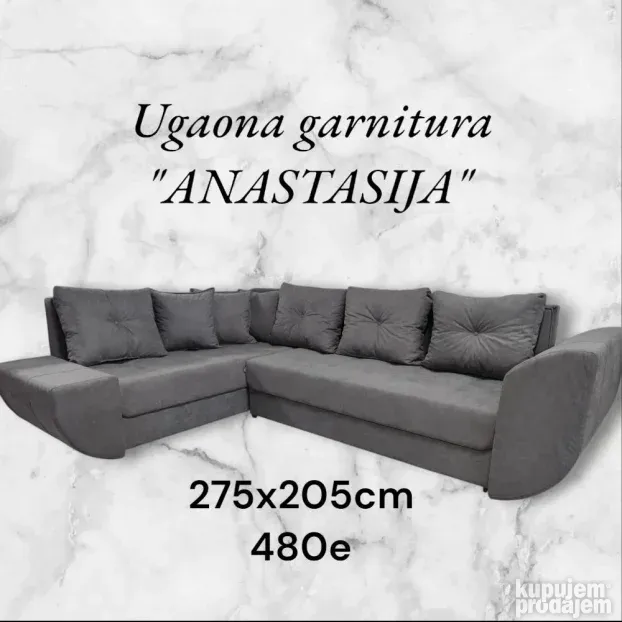 NA STANJU! Ugaone garniture francuski lezajevi trosedi