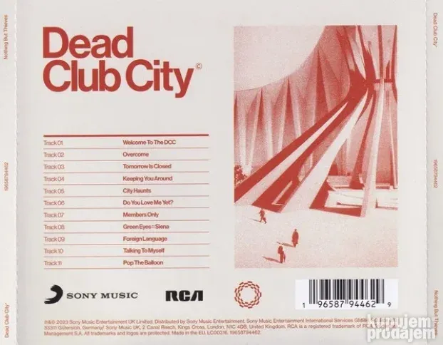 Nothing but thieves-Dead club city (cd,2023)