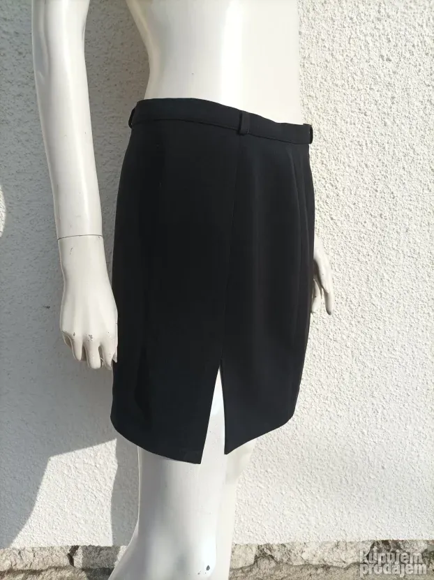 Crna Elegantna Suknja M/L