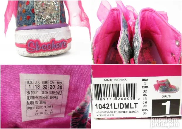 Skechers patike Twinkle toes supeeeer P5245