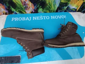 Timberland 44 cizma lagana kozna topp i jos originala