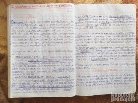 BIOLOGIJA-materijal za PRIJEMNI ISPIT-Medicinski fakultet