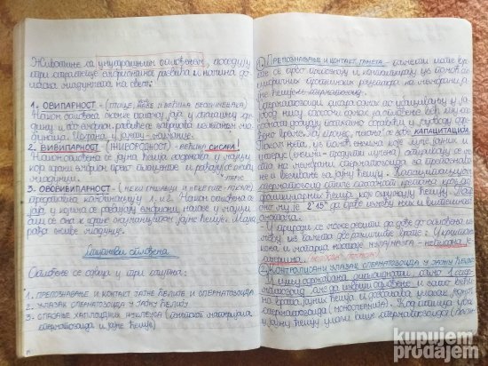 BIOLOGIJA-materijal za PRIJEMNI ISPIT-Medicinski fakultet