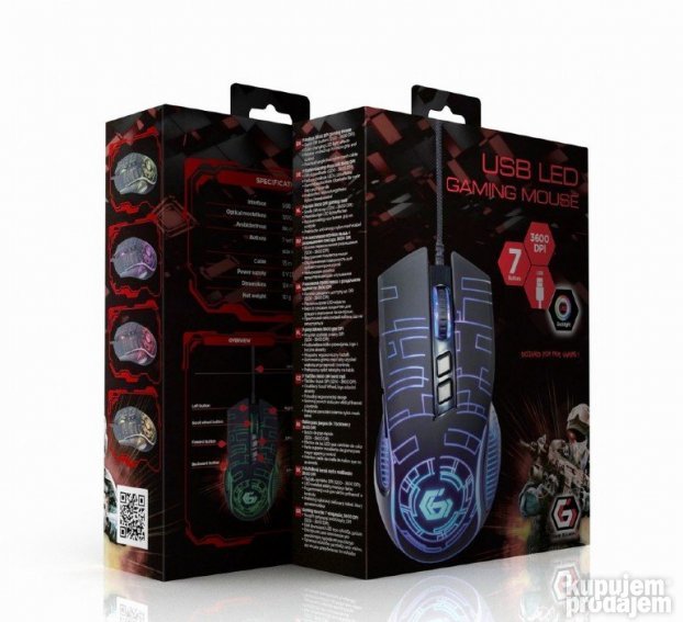Miš, GB MUSG-RGB-01 gejming