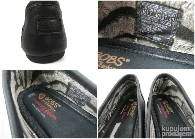 SKECHERS BOBS espadrile baletanke memo pena P5302