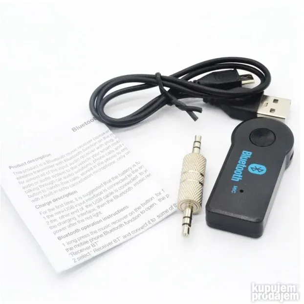 Bluetooth za auto prijemnik handsfree JWD-V5