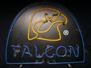Reklama svetleca neonska Falcon