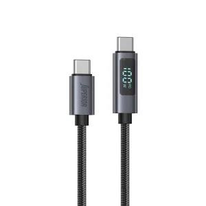 USB data kabal Superior 5A 100W Type-C na Type-C LED ekran