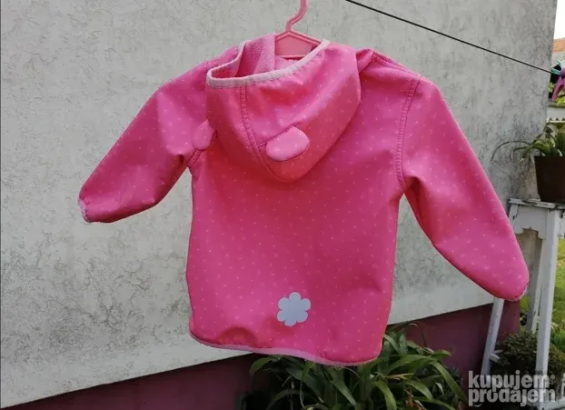 Roze jaknica Disney Baby za dete od 2 godine