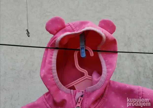 Roze jaknica Disney Baby za dete od 2 godine