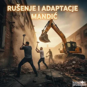 Rusenje-Fizikalija-Ciscenje-Odvoz šuta Mandić Beograd