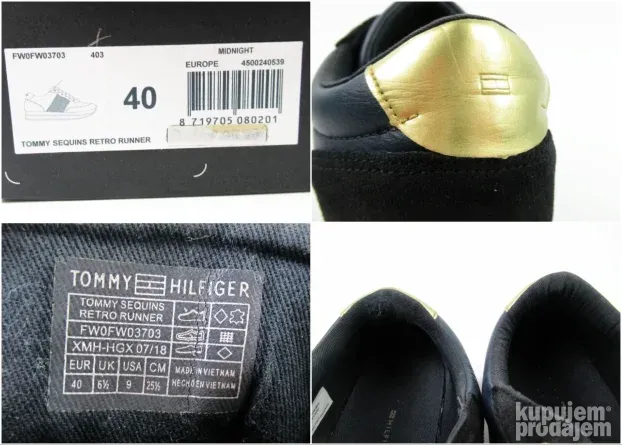 Tommy Hilfiger patike KOŽA N7670