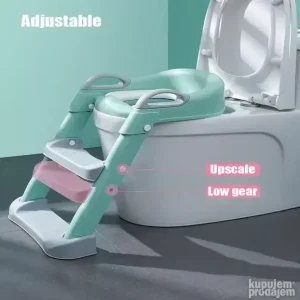 NOVO! Adapter za wc solju Adapter stepenice za decu Sklopivi