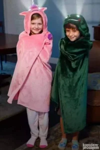 Mekana cebenca za decu JEDNOROG I DINO