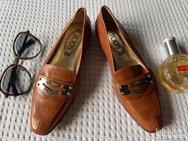 TOD'S ORIGINAL NOVE zenske mokasine cipele 35 22cm