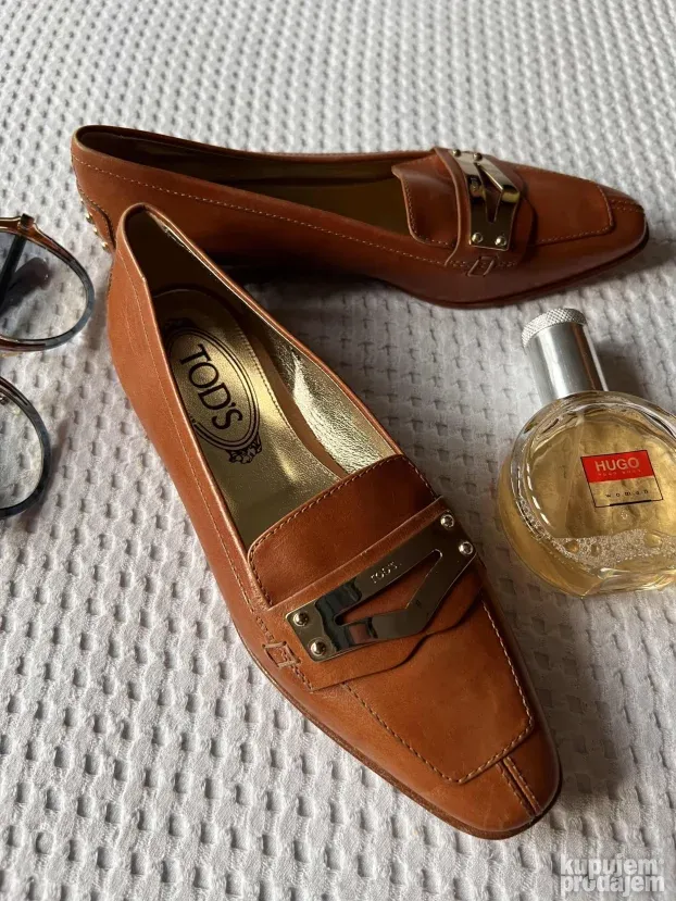 TOD'S ORIGINAL NOVE zenske mokasine cipele 35 22cm