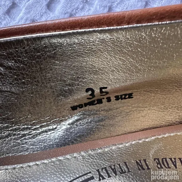 TOD'S ORIGINAL NOVE zenske mokasine cipele 35 22cm