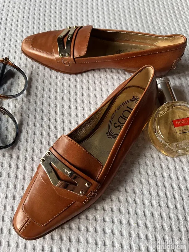 TOD'S ORIGINAL NOVE zenske mokasine cipele 35 22cm