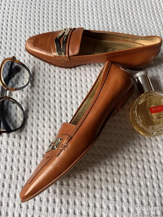 TOD'S ORIGINAL NOVE zenske mokasine cipele 35 22cm