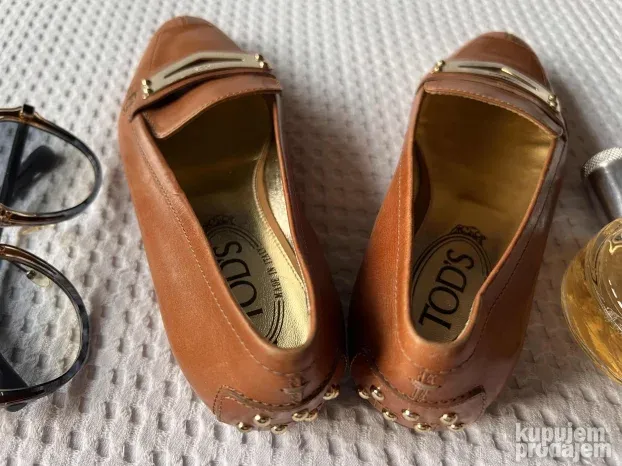 TOD'S ORIGINAL NOVE zenske mokasine cipele 35 22cm