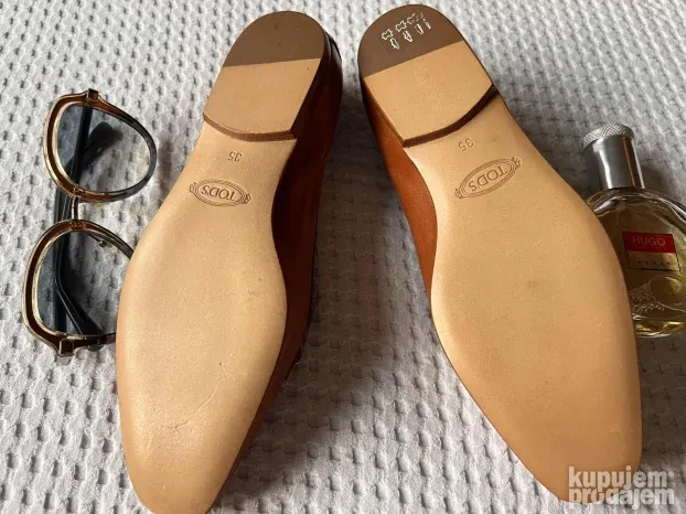 TOD'S ORIGINAL NOVE zenske mokasine cipele 35 22cm