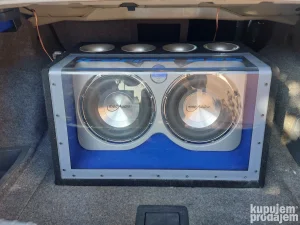 Mac audio 225 bass kutija Komplet