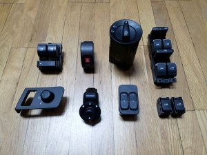 Prekidac retrovizora stakla svetla 4 migavca VW Passat B5.5