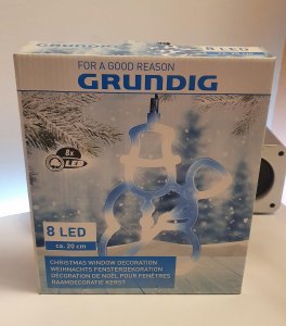 Grundig svetleci deda mraz