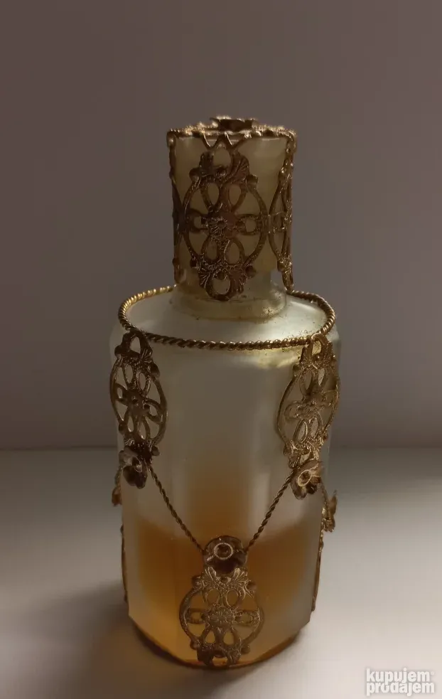 Antikv. mirisnica br.67, Gold-bronza, Veća, Prelepa!