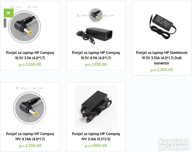Punjač za HP laptop - svi modeli - NOVO SA GARANCIJOM !