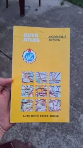 Auto atlas Jugoslavije  AMS