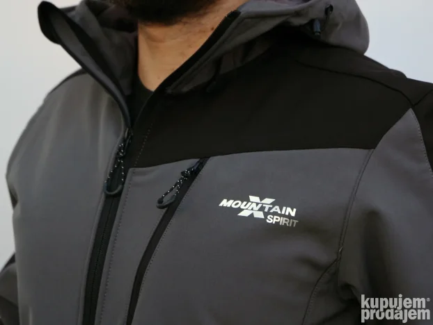 Softshell jakna MS 1720 sivi BESPLATNA POSTARINA