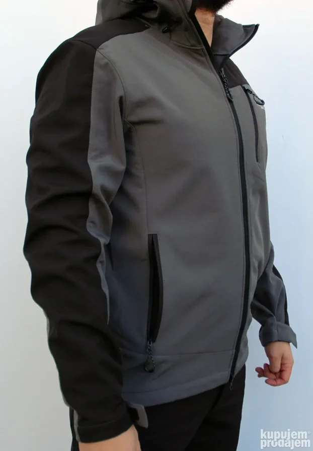 Softshell jakna MS 1720 sivi BESPLATNA POSTARINA