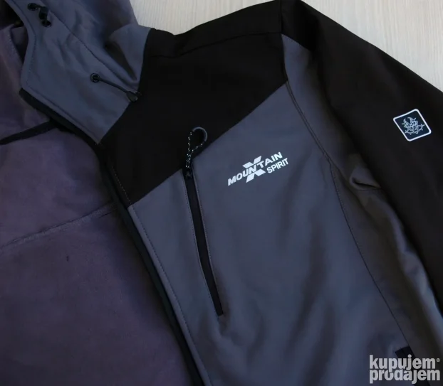 Softshell jakna MS 1720 sivi BESPLATNA POSTARINA