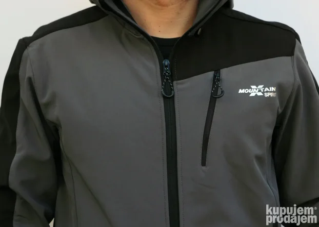 Softshell jakna MS 1720 sivi BESPLATNA POSTARINA